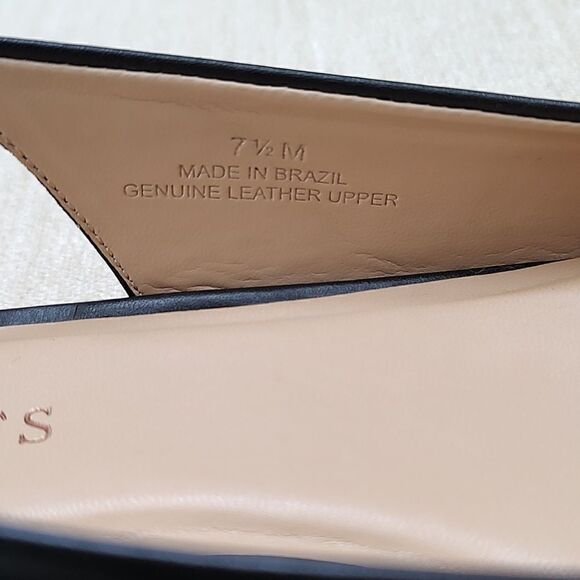 Talbot's Edison Slingback Bow Flats - Dot Print - Picture 7 of 13